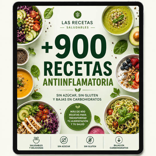 Kit Maestro de Recetas Saludables +900 Recetas